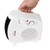 Upright/Flatbed Portable Fan Heater with Cool Air Function, White