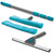 5 Piece Microfibre Large Window Cleaning Set, Turquoise