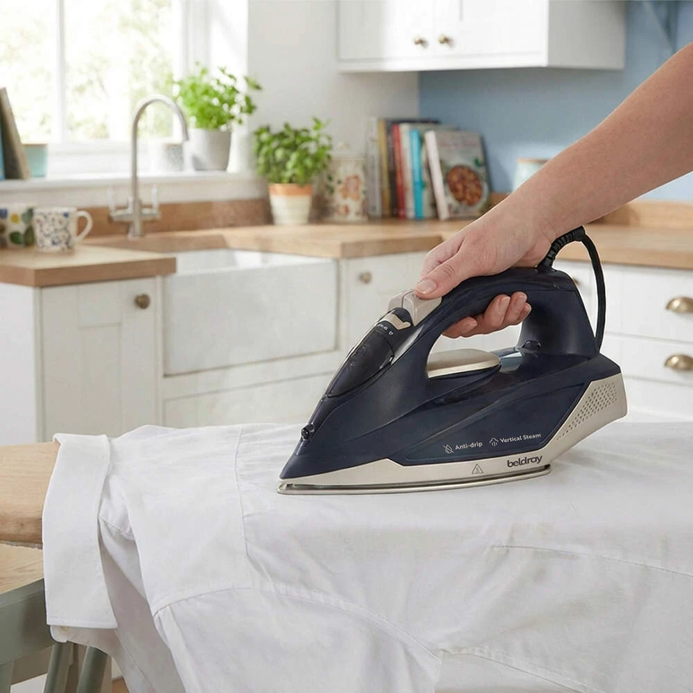 Safe glide steam iron
