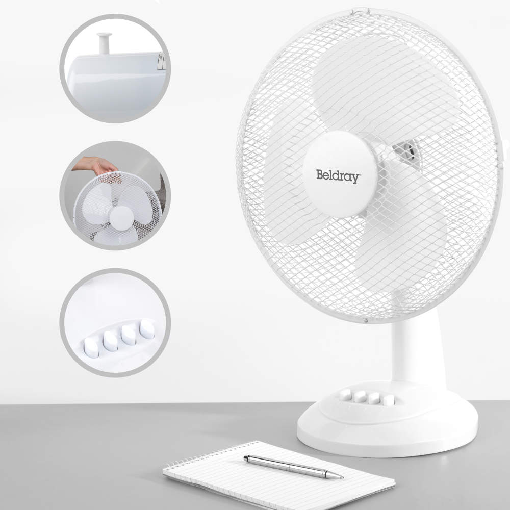 12 desk fan 2025