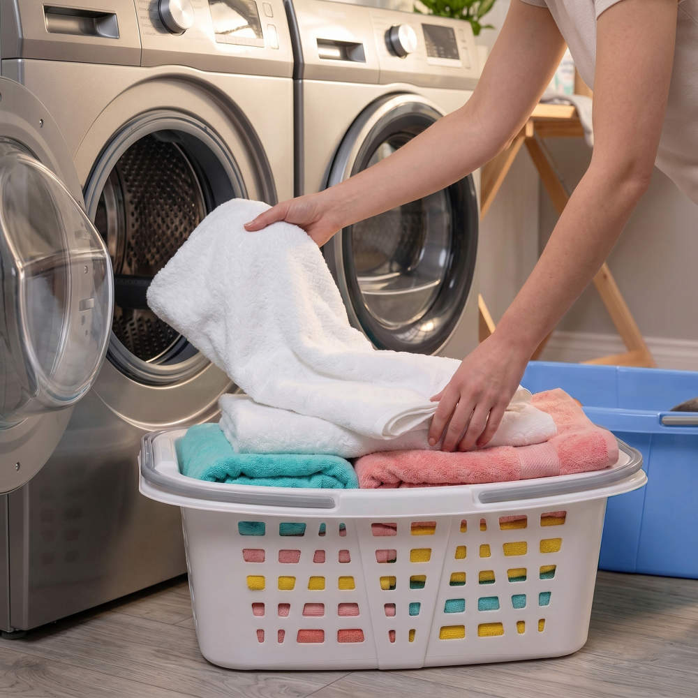 Laundry Baskets Set Of 2 | 26 Litre Capacity | Beldray