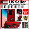 For Samsung Galaxy Note 9 8 10 Plus + Case Shockproof Ring Kickstand Phone Cover