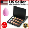 15 Colors Contour Concealer Face Cream Makeup Palette Professional + SPONGE NEW