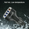 4 Port USB QC 3.0 Fast Car Charger For Samsung iPhone LG Google Moto Cell Phone