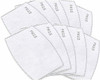 10 Pack Adult PM2.5 5 Layer Carbon Face Super Fresh Air Mask Filter Replacements