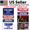 Trump 2020 Flag 3x5 Feet Keep America Great MAGA KAG Banner Tank Rambo Bazooka