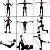 11Pcs Set Resistance Bands Workout Exercise Yoga Crossfit Fitness Training Tubes