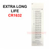 10 PACK FRESH LONG LIFE CR1632 ECR1632 1632 3V Lithium Coin Battery Expire 2025
