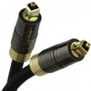 Premium Braided Toslink Digital Fiber Optic Optical Audio Cable SPDIF Dolby DTS