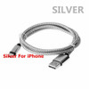 Braided USB 8 PIN Charger Cable For iPhone 6 7 8 12 Plus XR Xs Max 3FT 6FT 10FT