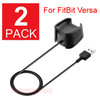 2 Pack For Fitbit Versa 1 Smart Watch USB Charging Cable Power Charger