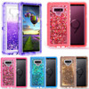 For Samsung Galaxy Note 9 Liquid Glitter Case (Fits Otterbox Defender Belt Clip)