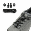 No Tie Shoelaces Elastic Lock Shoe Laces Running Jogging Canvas Sneakers Trainer