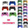 Silicone Rubber Skin Cover Protective Gel Case for Playstation 4 PS4 Controller