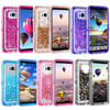 For Samsung Glitter Liquid Defender Case Cover Sparkle (Fits Otterbox Belt Clip)