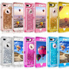 For iPhone 6 6S 7 8 Defender Liquid Glitter Bling Case Cover Fits OtterBox Clip