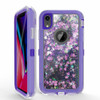 For iPhone XS MAX Defender Liquid Glitter Shockproof Case Fit Otterbox Clip USA