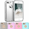 For iPhone 6 6S 7 8 X Plus Clear Defender Transparent Case (Clip Fits Otterbox)