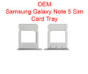 Sim Card Holder Sim Card Tray Replacement For Samsung Galaxy Note 5 N920 Silver