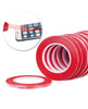 25M RED Film 3M Transparent DOUBLE SIDED STICKY ADHESIVE TAPE Cell Phone Repair