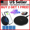 Qi Wireless Fast Charger Charging Pad Dock for iPhone Samsung Android Cell Phone