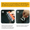 5-Pack Auto Glass Nano Repair Fluid Car Windshield Resin Crack Tool Kit Crack US