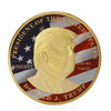 Donald Trump President OFFICIAL GOLD Dollar Commemorative Challenge Eagle Coin