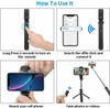 Selfie Stick Tripod Remote Desktop Stand Cell Phone Holder For iPhone Samsung US