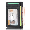 Mens Leather Slim Wallet RFID Blocking Minimalist ID Holder Credit Card Wallet