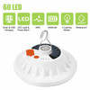 Rechargeable 60 LED Outdoor Camping Tent Light USB & Solar Lantern Hiking Lamp