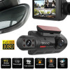 1080P Dual Lens Car DVR Dash Cam Video Recorder G-Sensor Front And Inside Camera