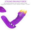Wearable G-Spot Clit Vibrator Dildo Thrusting Massager Adult Sex Toys For Women