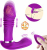 Wearable G-Spot Clit Vibrator Dildo Thrusting Massager Adult Sex Toys For Women