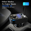 Bluetooth 5.0 Car Wireless FM Transmitter Adapter 2USB PD Charger AUX Hands-Free