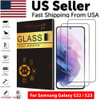 1-3 PACK For Samsung Galaxy S22 S23 PLUS ULTRA Tempered Glass Screen Protector