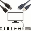 6FT USB 2.0 Male to Female Extension Data Charger Cable Cord Adapter M/F 6 Feet