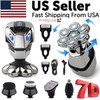 7D Cordless Shaver Hair Trimmer Men’s 5-In-1 Electric Head Shaver Razor Men Wet