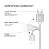 Charging Data Cable 5 Pack 3/6/10ft Charger Nylon Braided For Apple iPhone iPad