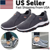 Men's Loafer Slip On Athletic Shoes Casual Walking Sneakers Outdoor Sports
