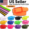 Adjustable Cut to Fit Rubber Plastic Jelly Silicone Casual Belt With Buckle USA