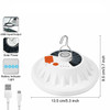 Rechargeable 60 LED Outdoor Camping Tent Light USB & Solar Lantern Hiking Lamp