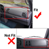 Dashboard Mat Dash Cover Carpet For 1998-2001 Dodge Ram 1500 2500 3500 Dash-Mat
