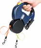 Dual Pet Leash Retractable Reflective Lead 360 Swivel Double Dog Walking Leash by The Perfect Part – Leashes & Collars in New condition from The Perfect Part for a low price