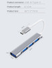 USB-C Type C to USB 3.0 4 Port Hub Splitter For PC Mac Phone MacBook Pro iPad