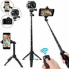 Selfie Stick Tripod 40" Bluetooth Remote Portable for iPhone and Android Phones