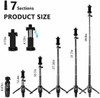 Selfie Stick Tripod 40" Bluetooth Remote Portable for iPhone and Android Phones