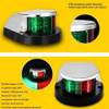 Waterproof Boat Navigation Light LED Bow Marine Front Pontoon Lamp Red Green 12V