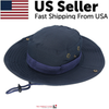 Wide Brim Sun Hat UV Protection Bucket Cap For Hiking Camping Fishing Safari Men