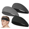 3x Mens Women Sweat Sweatband Headband Stretch Sports Head Band Yoga Gym Running by The Perfect Part – Accessories & Fashion in New condition from The Perfect Part for a low price