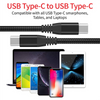 USB-C to USB-C Cable Male Type-C Cable Cord Fast Charger Charging Data Sync